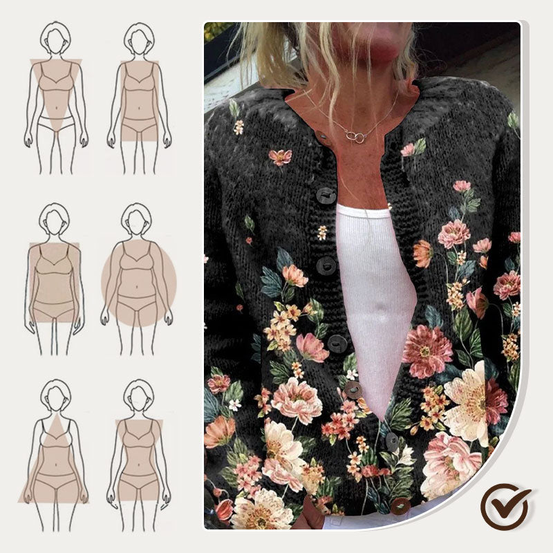 🍂Herbstverkauf 50 % Rabatt🍁Bequeme Strickjacke für Damen