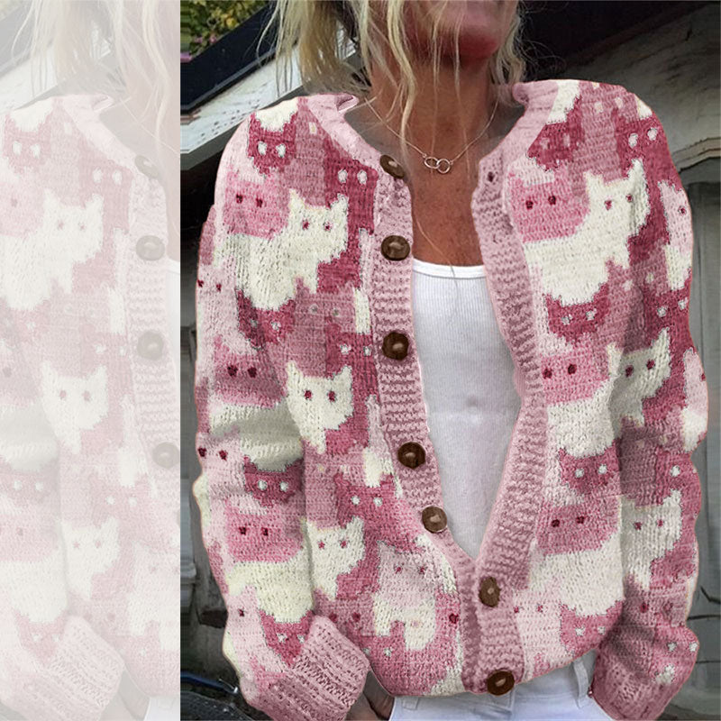 🍂Herbstverkauf 50 % Rabatt🍁Bequeme Strickjacke für Damen