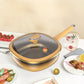 ⏳Zeitlich begrenztes Sonderangebot⏰12-Zoll-Antihafttopf aus Titanlegierung mit Deckel