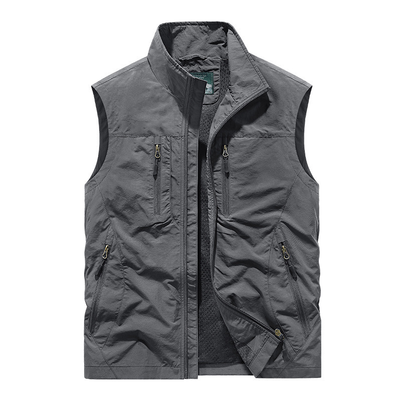⏰🔥Herren Outdoor-Weste mit mehreren Taschen🧥