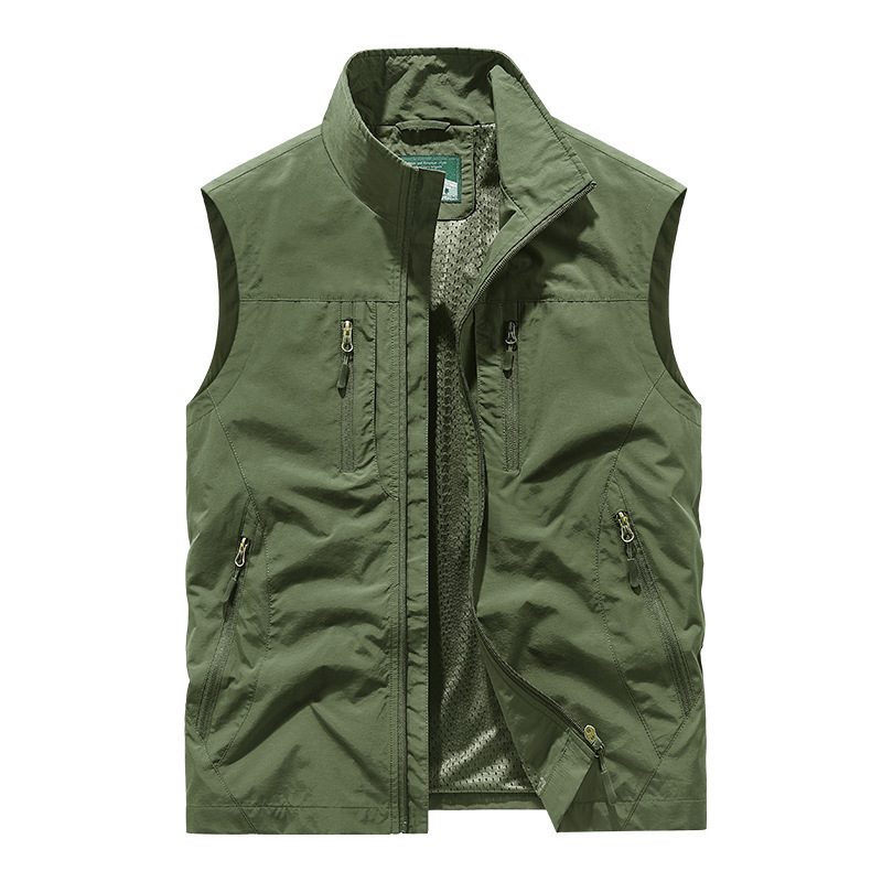 ⏰🔥Herren Outdoor-Weste mit mehreren Taschen🧥