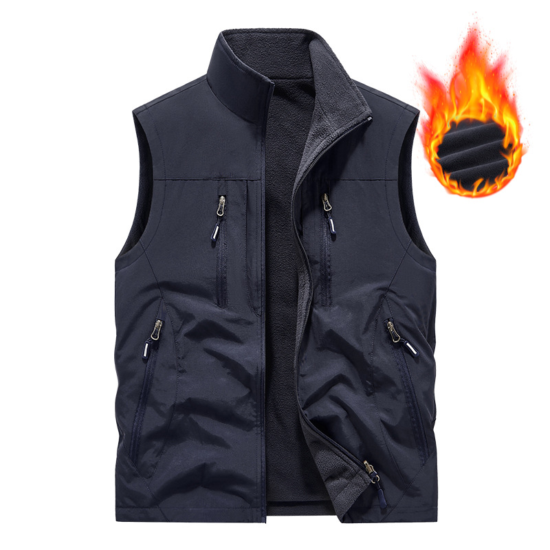 ⏰🔥Herren Outdoor-Weste mit mehreren Taschen🧥