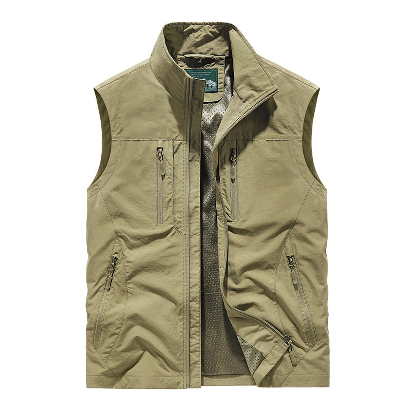 ⏰🔥Herren Outdoor-Weste mit mehreren Taschen🧥