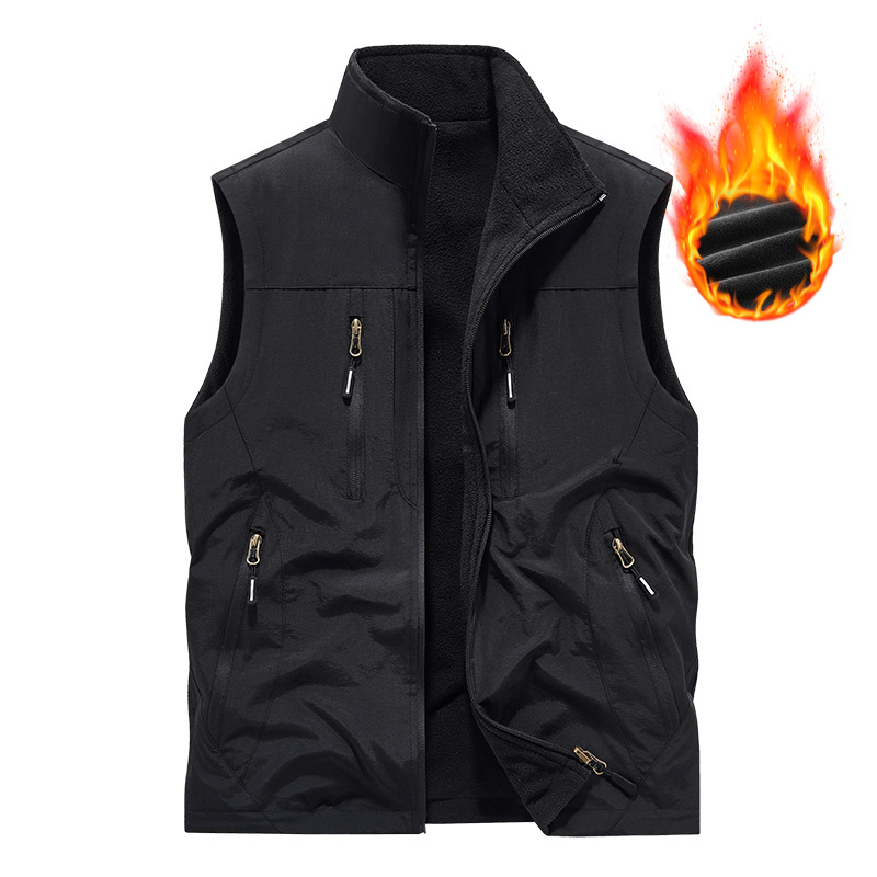 ⏰🔥Herren Outdoor-Weste mit mehreren Taschen🧥