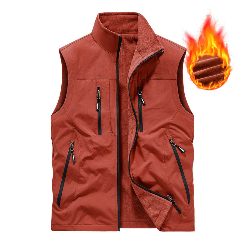 ⏰🔥Herren Outdoor-Weste mit mehreren Taschen🧥