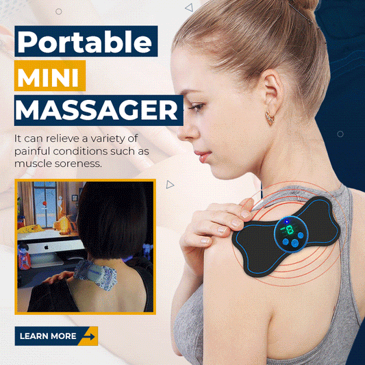 🔥Tragbarer Mini-Massagegerät – Heißer Verkauf 50 % Rabatt🎁