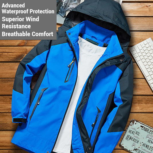 🔥40 % Rabatt🔥Herren-Performance-Outdoor-Jacke – Winddicht, wasserdicht & atmungsaktiv