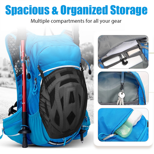 Leichter multifunktionaler Outdoor-Rucksack Mit Trinkblase
