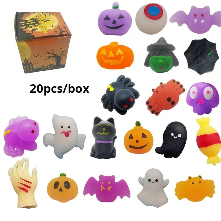 Halloween-Squishies-Set zum Stressabbau