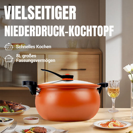 ⏳Zeitlich begrenzt 40 % Rabatt⏰Vielseitiger Niederdruck-Kochtopf