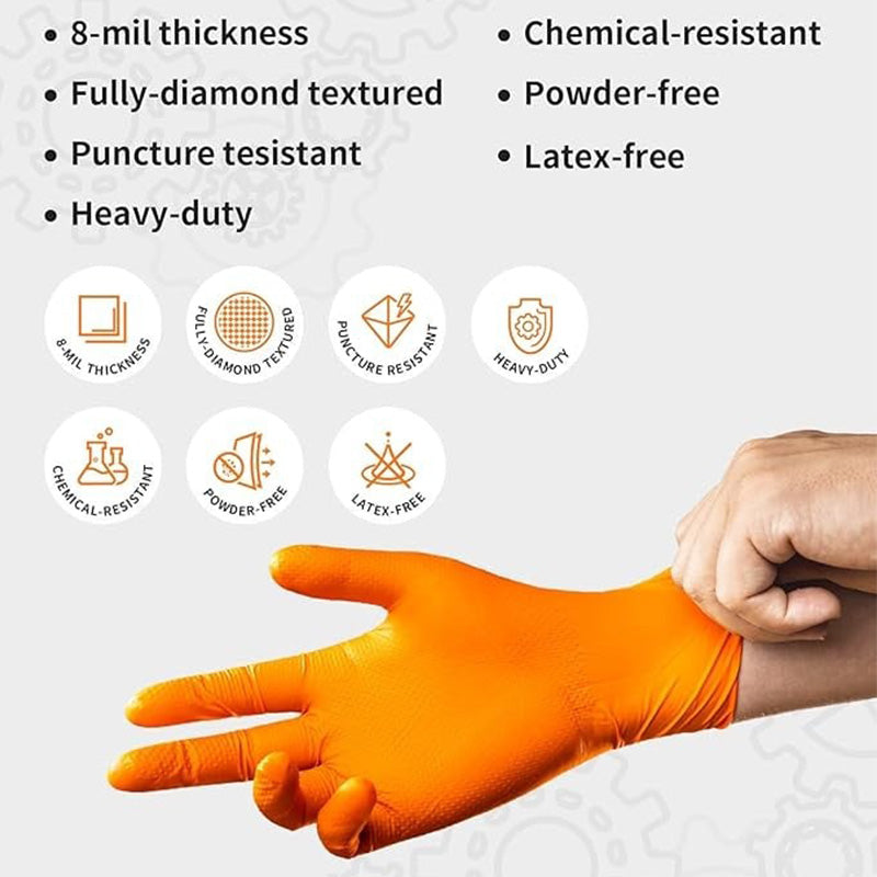 (🎁2025 Neujahrsverkauf🎁)Einweg-Nitril-Handschuhe 30 Stück