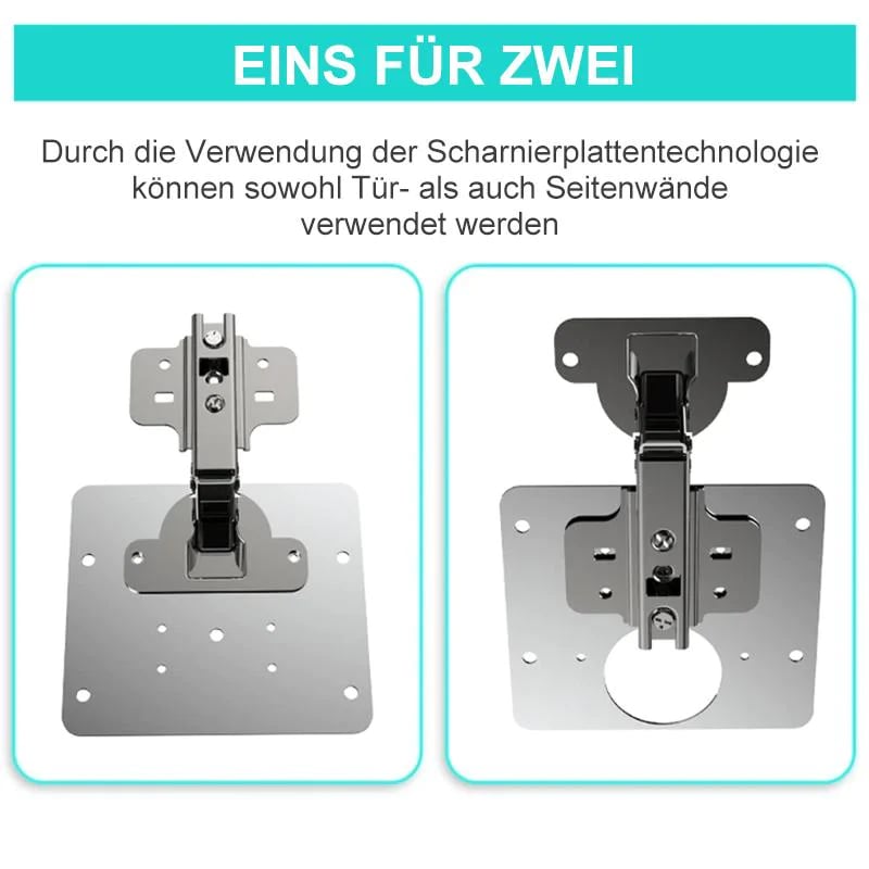✨ 🔨Reparaturstück für Seitenscharnierplatte🚪