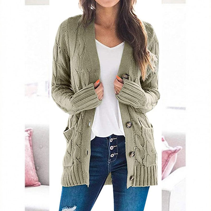🍁Frühherbst-Sale: 40 % Rabatt🍂Damen-Strickpullover in Midi-Länge für den Herbst
