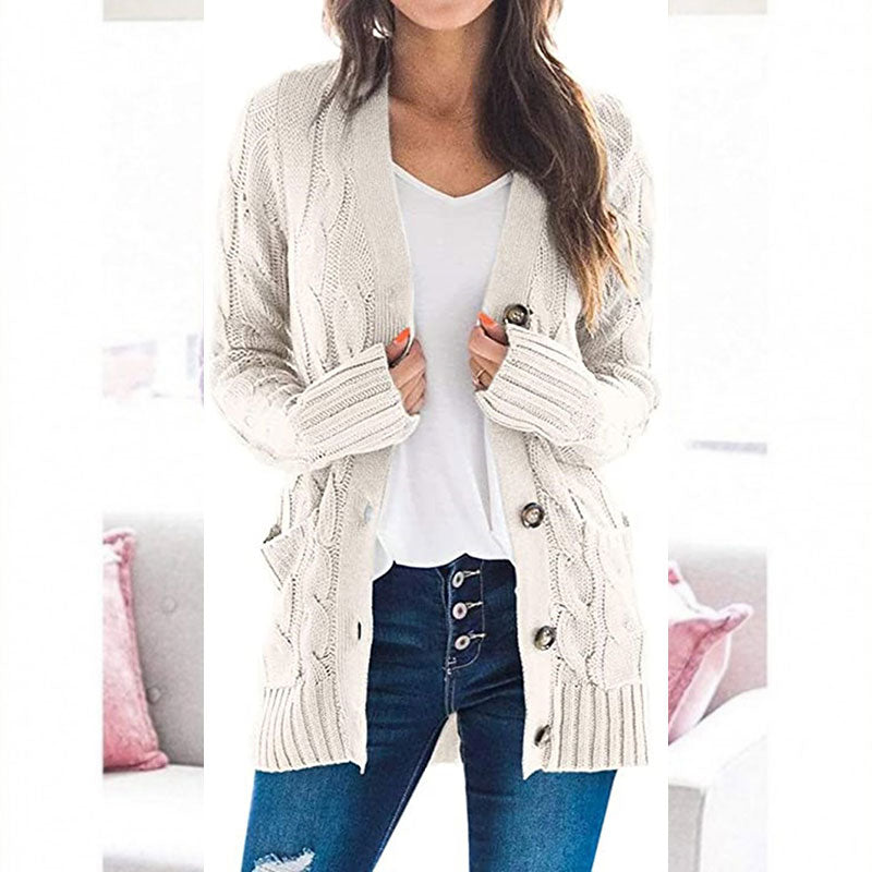 🍁Frühherbst-Sale: 40 % Rabatt🍂Damen-Strickpullover in Midi-Länge für den Herbst