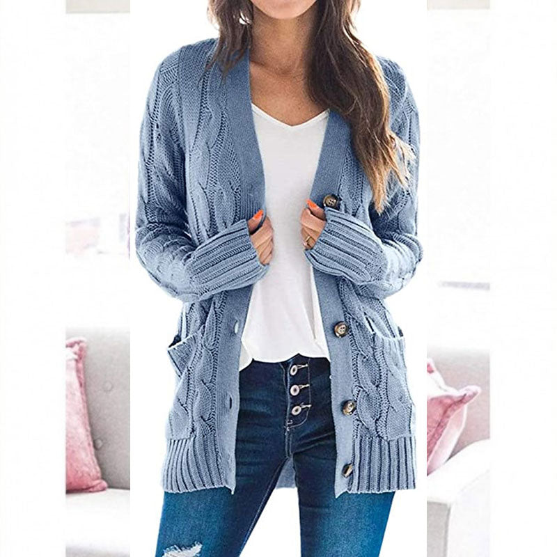 🍁Frühherbst-Sale: 40 % Rabatt🍂Damen-Strickpullover in Midi-Länge für den Herbst
