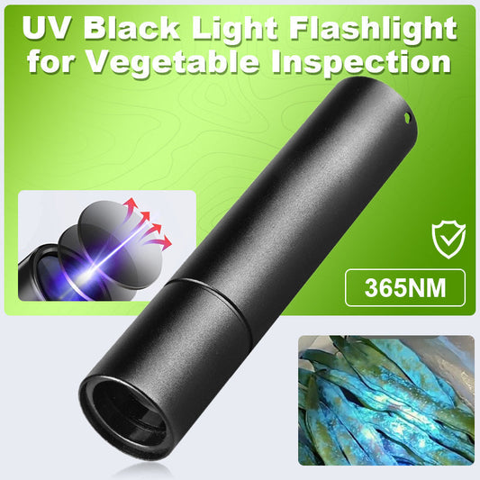 🛡️UV-Schwarzlicht-Taschenlampe zur Gemüse-Detektion