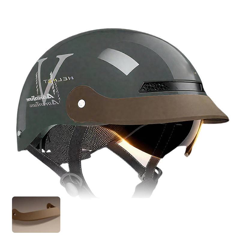 🛡️Atmungsaktiver, leichter und stoßfester Motorradhelm