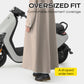 🌧️Unisex-Regenponcho mit Kapuze für Elektrofahrräder in Übergröße