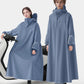 🌧️Unisex-Regenponcho mit Kapuze für Elektrofahrräder in Übergröße