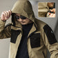 Männerjacke, dick und warm, taktisch, Bergsteigerbekleidung