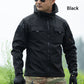 Männerjacke, dick und warm, taktisch, Bergsteigerbekleidung