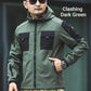 Männerjacke, dick und warm, taktisch, Bergsteigerbekleidung