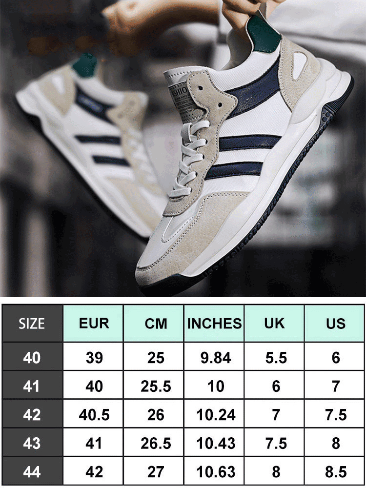 Ideales Geschenk - Modische, bequeme Freizeitschuhe im Retro-Stil