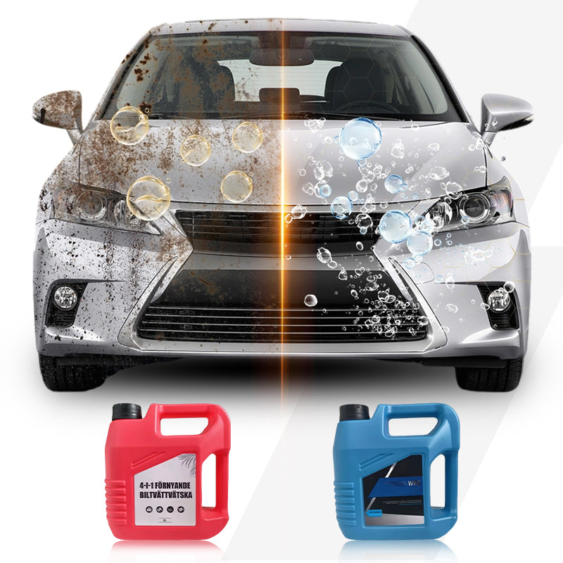 4-in-1-Autowaschflüssigkeit zur Erneuerung