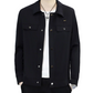 Winddichte leichte Herrenjacke mit Knopfleiste