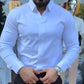 ⏳Herbst-Limited-Edition-Kollektion💥Herren lässiges einfarbiges Slim-Fit-Hemd