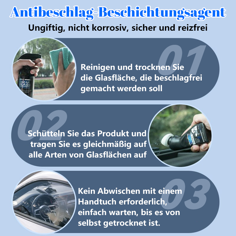 🔥2026 Bestseller 50 % Rabatt🎉Antibeschlag-Beschichtungsagent