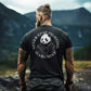 🐼💥Herren-T-Shirt aus Baumwolle mit Panda-Motiv