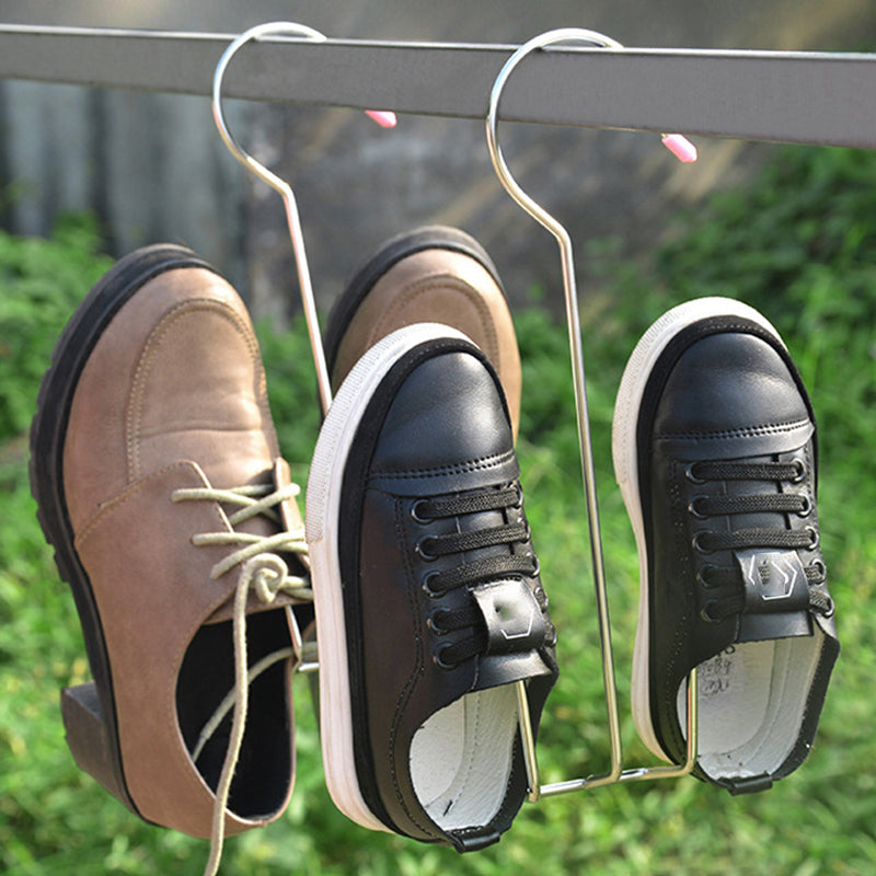 Multifunktionaler Schuhhalter aus Edelstahl