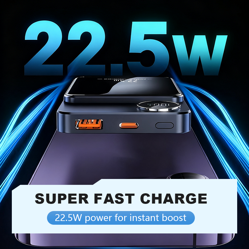🔥22,5 W 10.000 mAh Magnetisches Slim Powerbank🎁50% Rabatt auf das Zweite✈️2 oder mehr: kostenloser Versand
