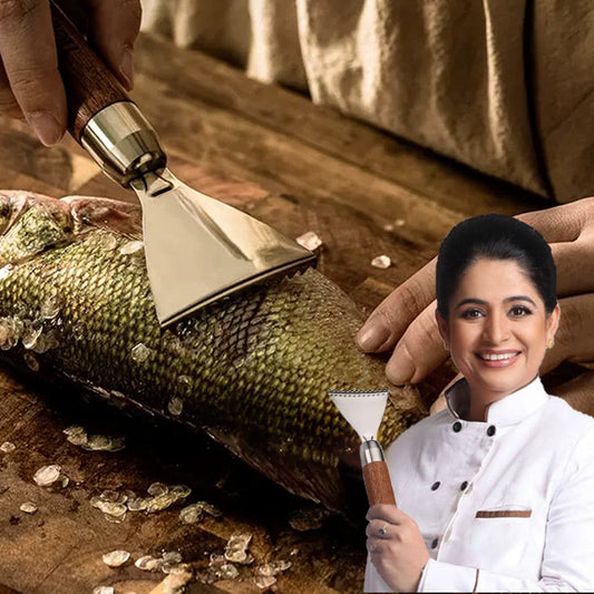 Scharfer, langlebiger Fischschuppenentferner aus Edelstahl