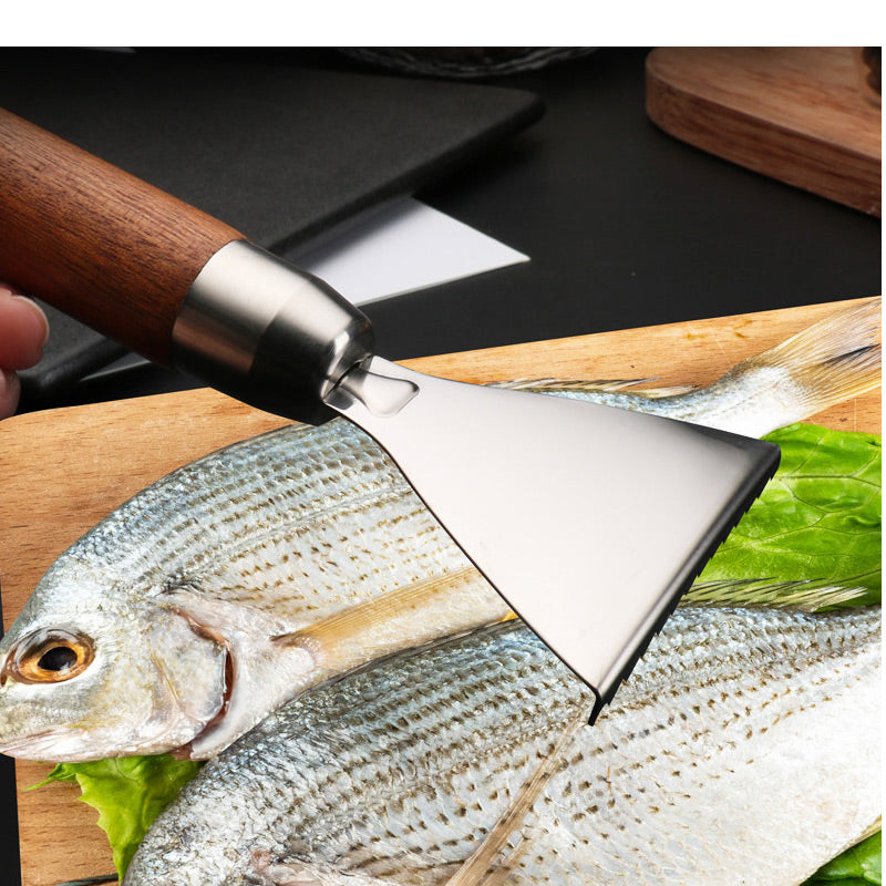 Scharfer, langlebiger Fischschuppenentferner aus Edelstahl