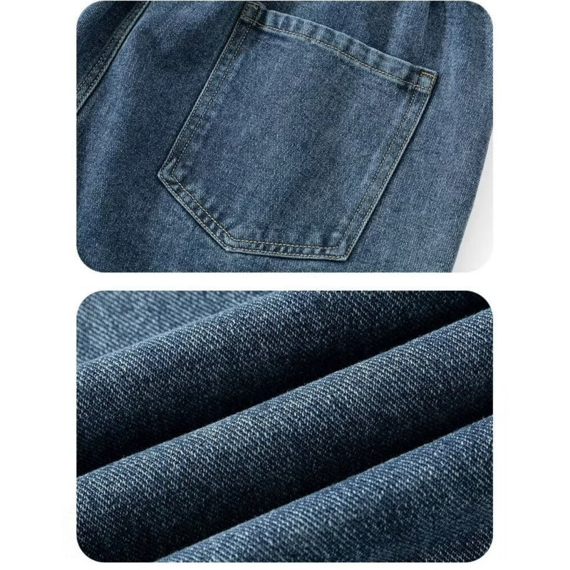 👖 49% RABATT! 🕶️ Herren Lässige Lockere Jeans – Bequemer Weitenschnitt, Strapazierfähiges Denim & Zeitloser Style 👖
