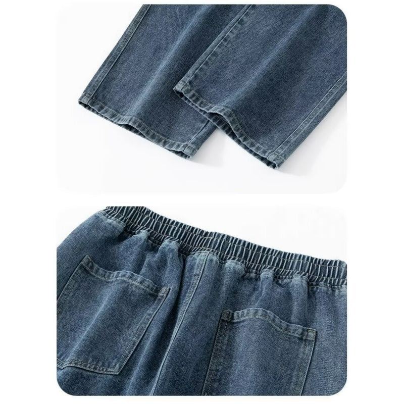 👖 49% RABATT! 🕶️ Herren Lässige Lockere Jeans – Bequemer Weitenschnitt, Strapazierfähiges Denim & Zeitloser Style 👖