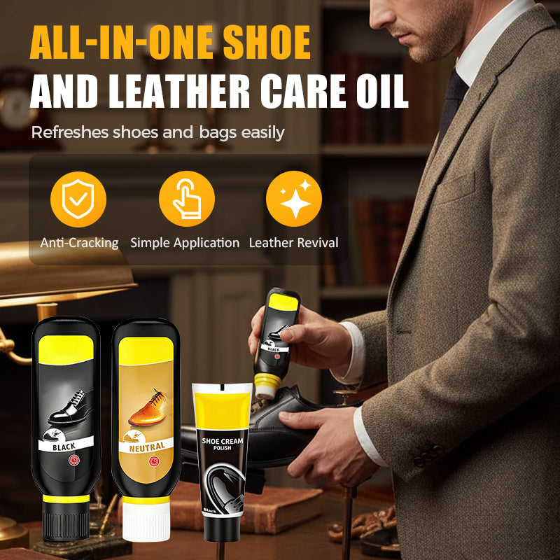 All-in-One-Pflegeöl für Schuhe und Leder