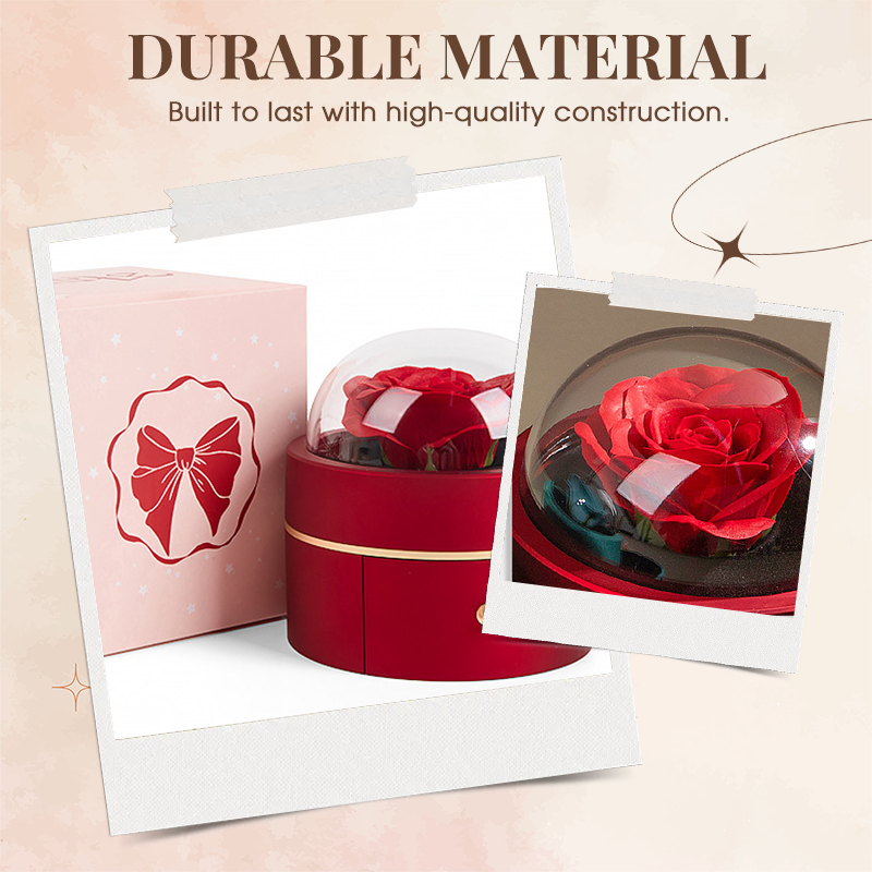 🌟Die ultimative Überraschungsgeschenkbox🎁Ewige Rosen-Schmuckkästchen