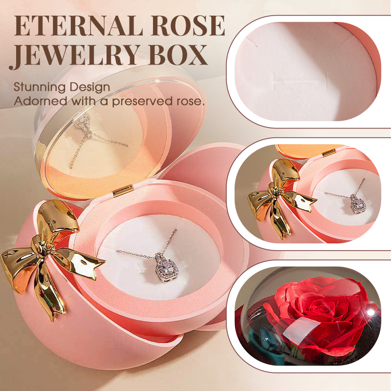 🌟Die ultimative Überraschungsgeschenkbox🎁Ewige Rosen-Schmuckkästchen