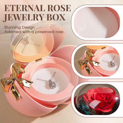 🌟Die ultimative Überraschungsgeschenkbox🎁Ewige Rosen-Schmuckkästchen