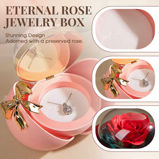 🌟Die ultimative Überraschungsgeschenkbox🎁Ewige Rosen-Schmuckkästchen