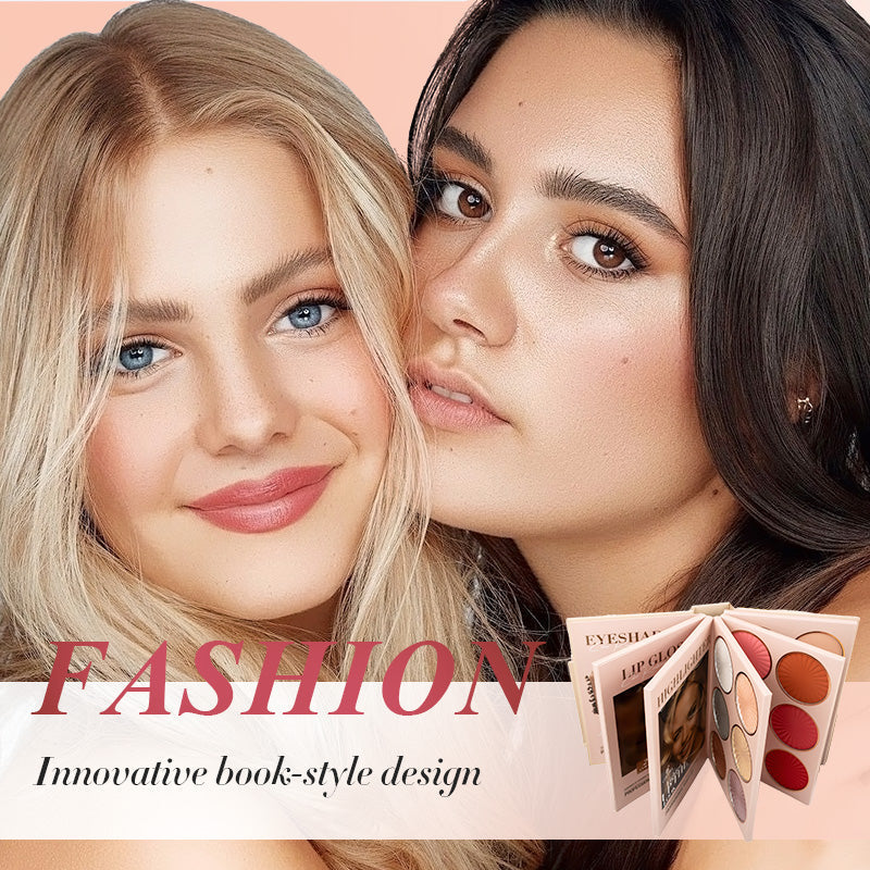 5-Schicht-Makeup-Palette im Buchstil mit 67 Profi-Farbtönen