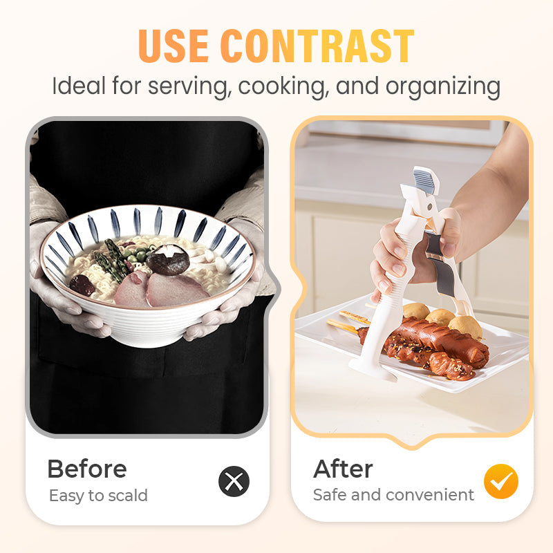 💥 Heißer Verkauf 50% Rabatt🔥3-in-1 Silicone Bowl and Plate Clamp