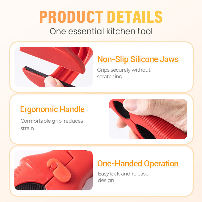 💥 Heißer Verkauf 50% Rabatt🔥3-in-1 Silicone Bowl and Plate Clamp