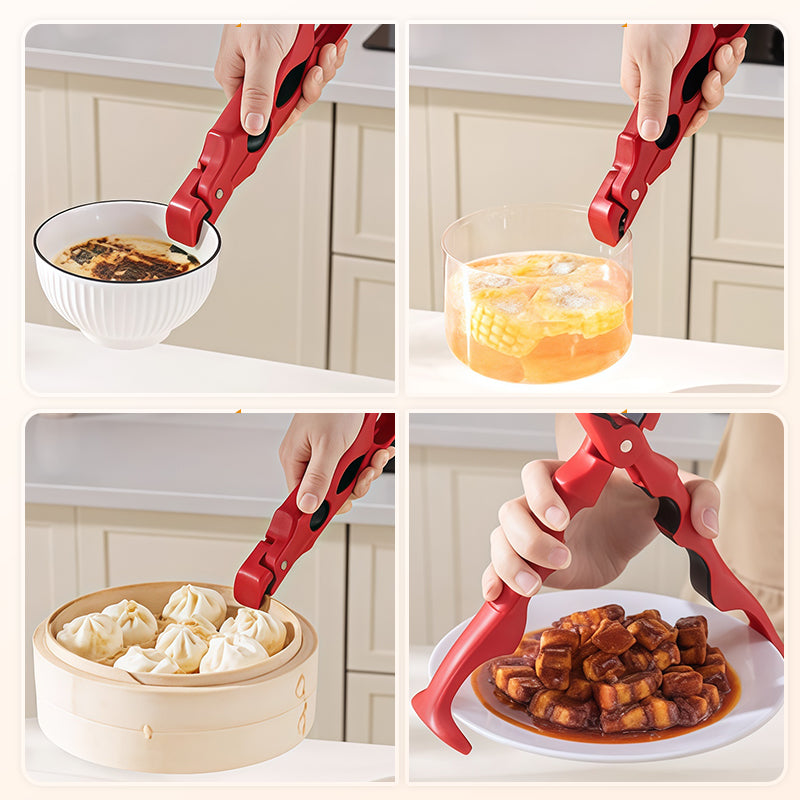 💥 Heißer Verkauf 50% Rabatt🔥3-in-1 Silicone Bowl and Plate Clamp