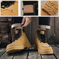 ⏳Herbst-Bestseller 50 % Rabatt💥Plüsch-High-Top-Stiefel zum Schnüren für Herren
