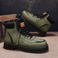 ⏳Herbst-Bestseller 50 % Rabatt💥Plüsch-High-Top-Stiefel zum Schnüren für Herren