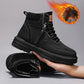 ⏳Herbst-Bestseller 50 % Rabatt💥Plüsch-High-Top-Stiefel zum Schnüren für Herren
